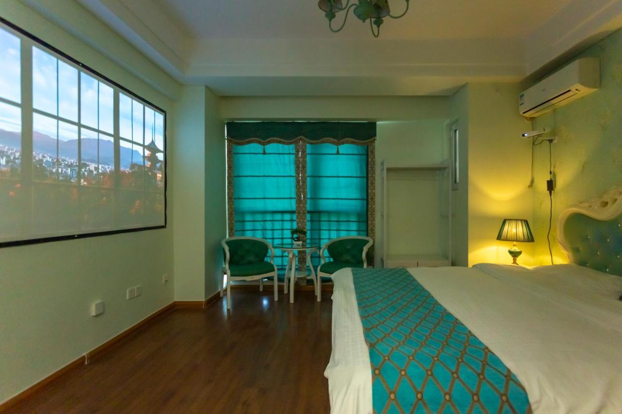 Dalian Hong XI Yuan Apartment Wanda Plaza Esterno foto