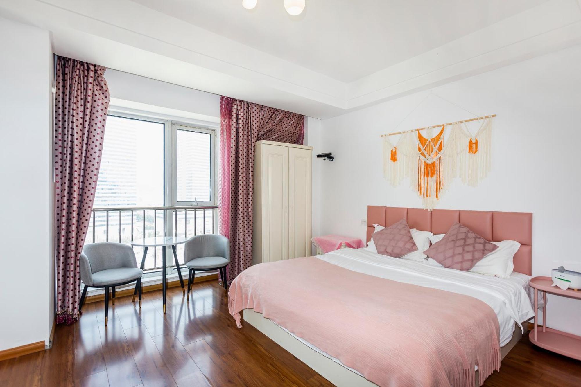Dalian Hong XI Yuan Apartment Wanda Plaza Esterno foto